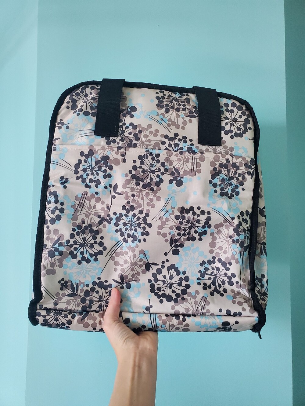 Embroidery Bag - Project Storage - Floral Pattern - Brand New